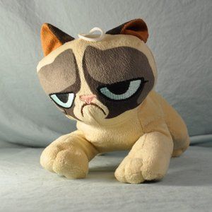 4 for $40 - plush grumpy cat toy factory stuffed animal (w1311)